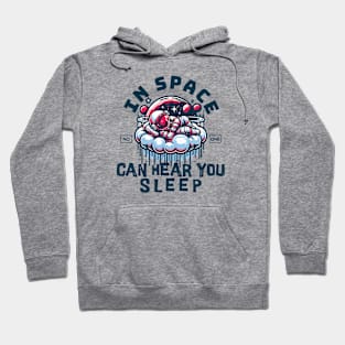 Cosmic Slumber Astronaut's Tranquility Hoodie